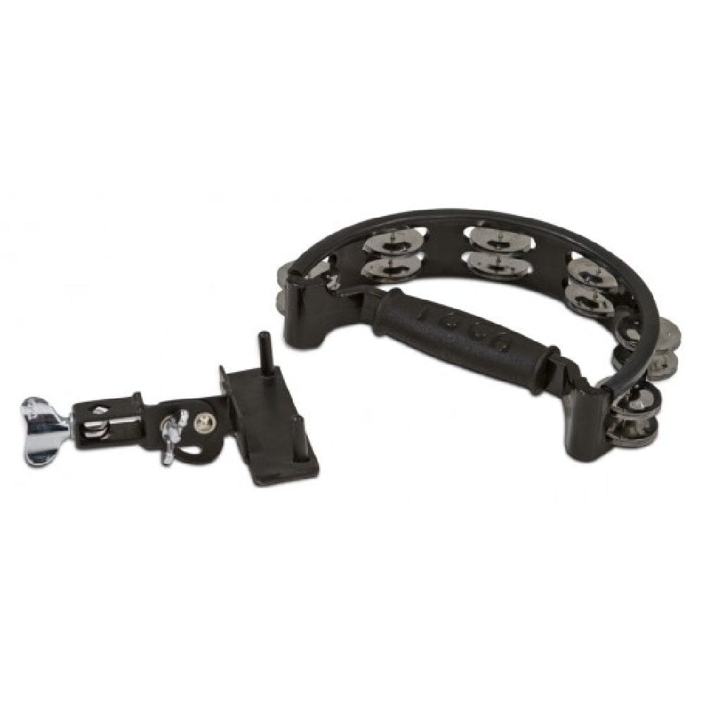 Toca Hand Percussions Black Toca Percussion T-2603 Tambourine With Mount