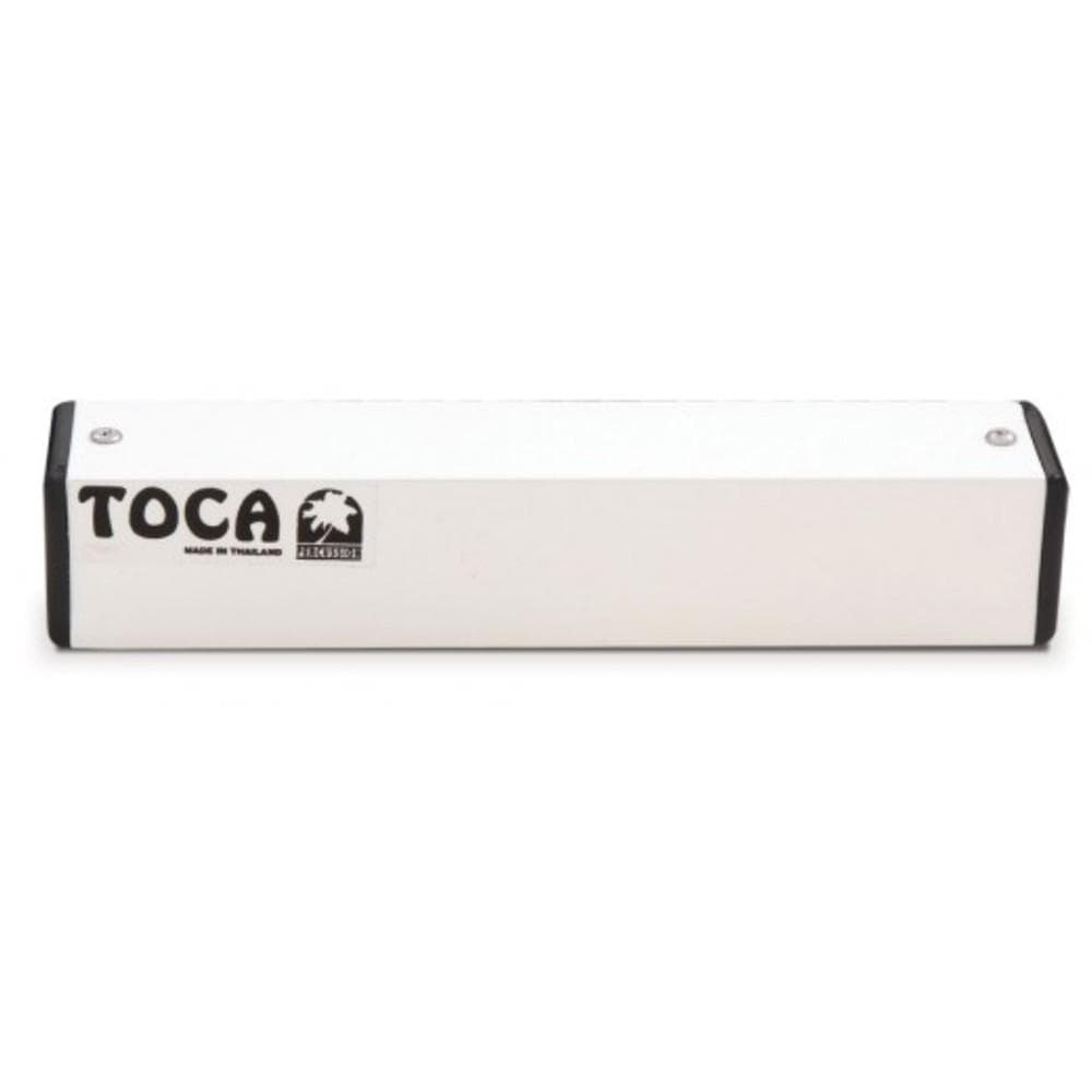 toca shakers 8 inch toca t-220 aluminum square shaker- white    #size_8-inch