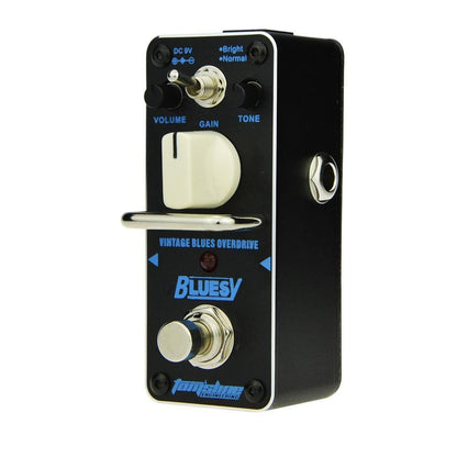 tomsline effect pedals tomsline aby-3 bluesy vintage blues guitar overdrive effects pedal