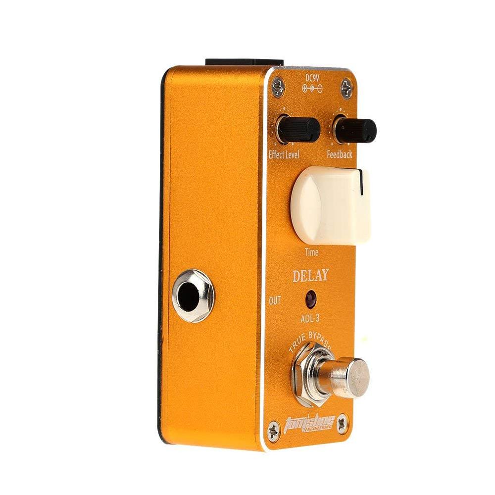 tomsline effect pedals tomsline adl - 3 mini delay guitar effects pedal