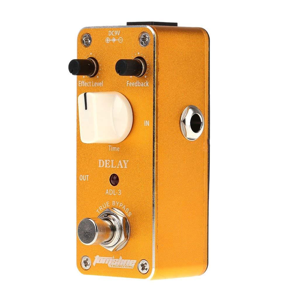 tomsline effect pedals tomsline adl - 3 mini delay guitar effects pedal