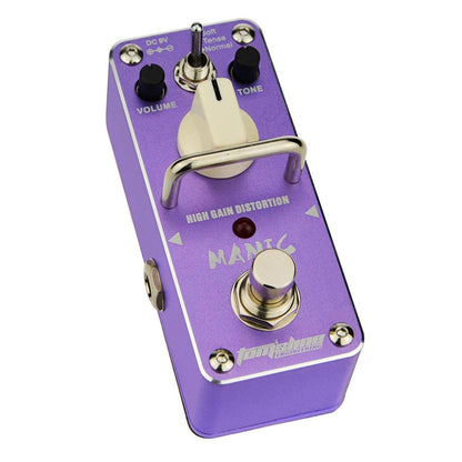 tomsline effect pedals tomsline amc-3 manic high gain distortion guitar effects pedal