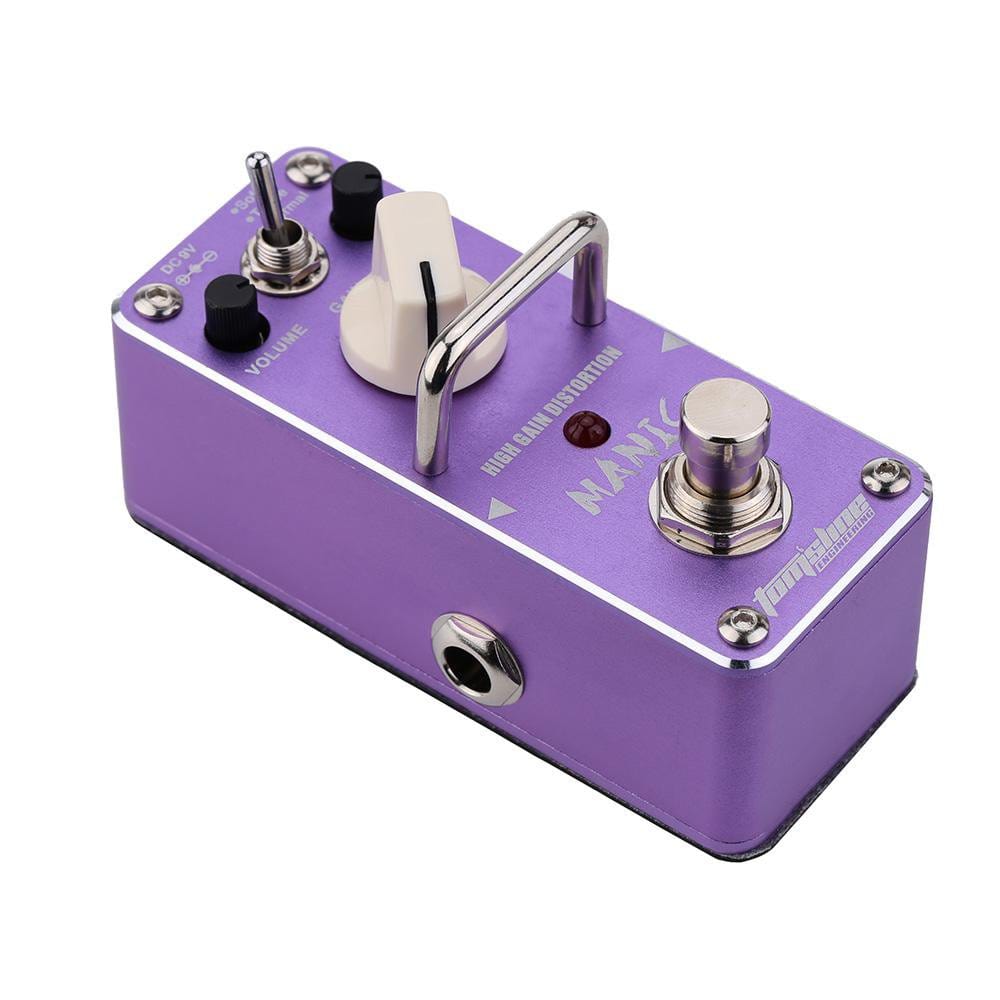 tomsline effect pedals tomsline amc-3 manic high gain distortion guitar effects pedal