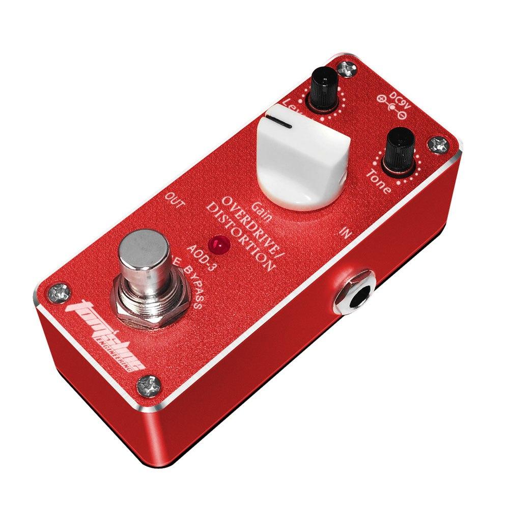 tomsline effect pedals tomsline aod-3 overdrive distortion guitar effects pedal