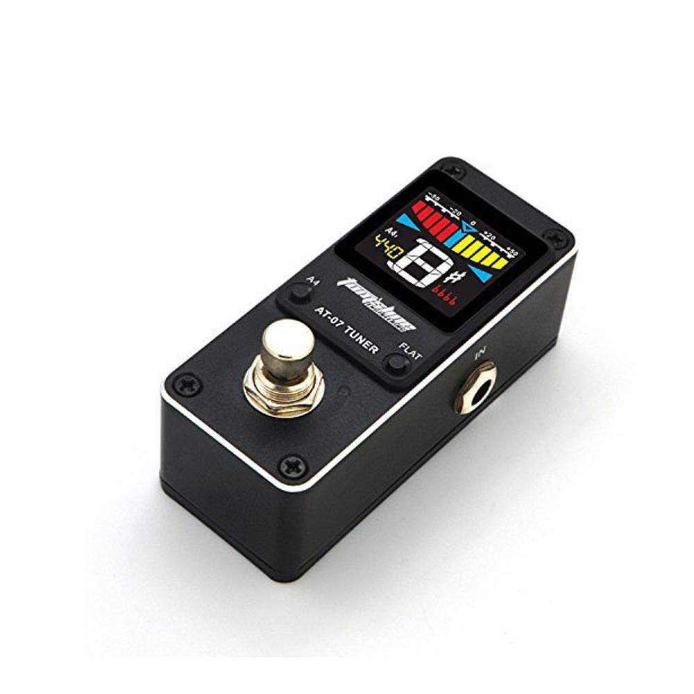 tomsline effect pedals tomsline at-07 mini chromatic tuner effects pedal