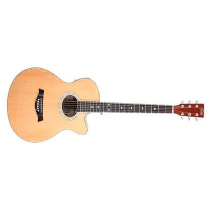 Trinity Electro Acoustic Guitars Natural Color Trinity TNY-6000 40inch Electro-Acoustic Cutaway Guitar