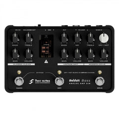 Two Notes Effect Pedals Two Notes Revolt Bass Analog Simulator Pedal