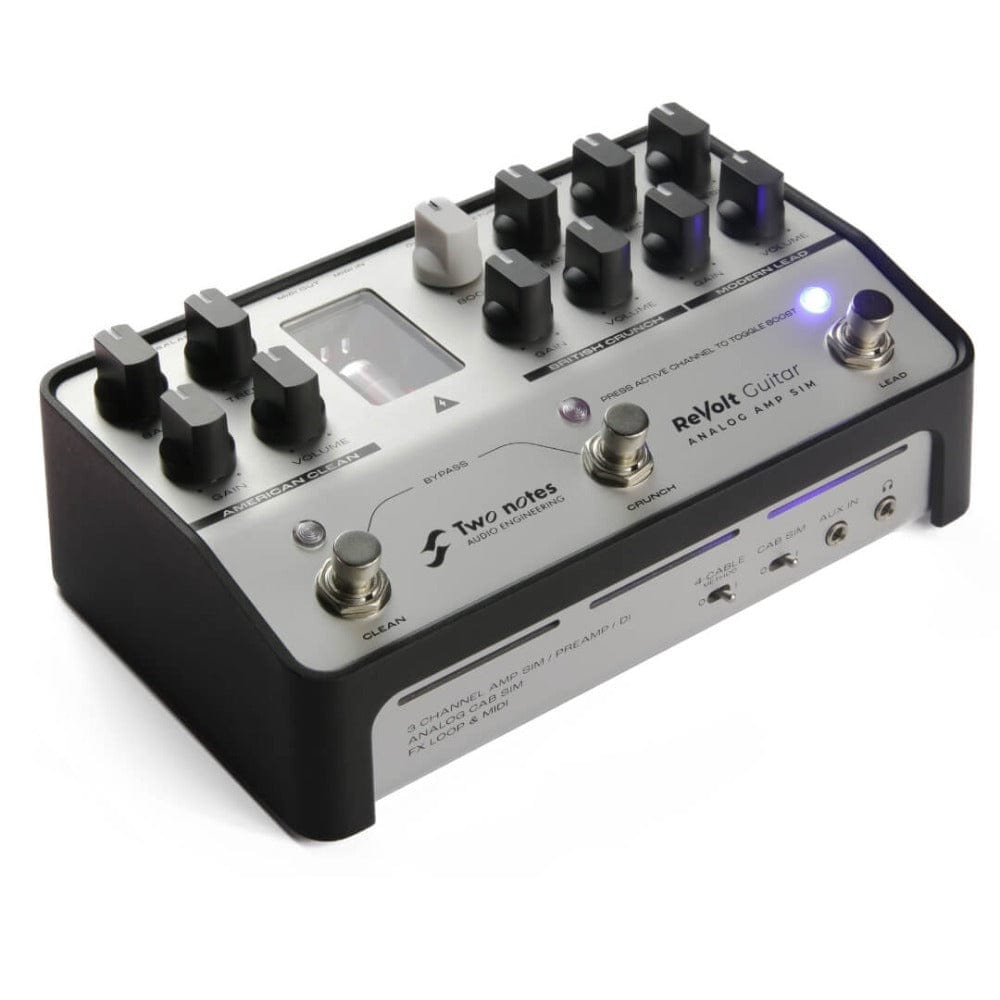 Two Notes Effect Pedals Two Notes Revolt Guitar Analog Amplifier Sim Pedal
