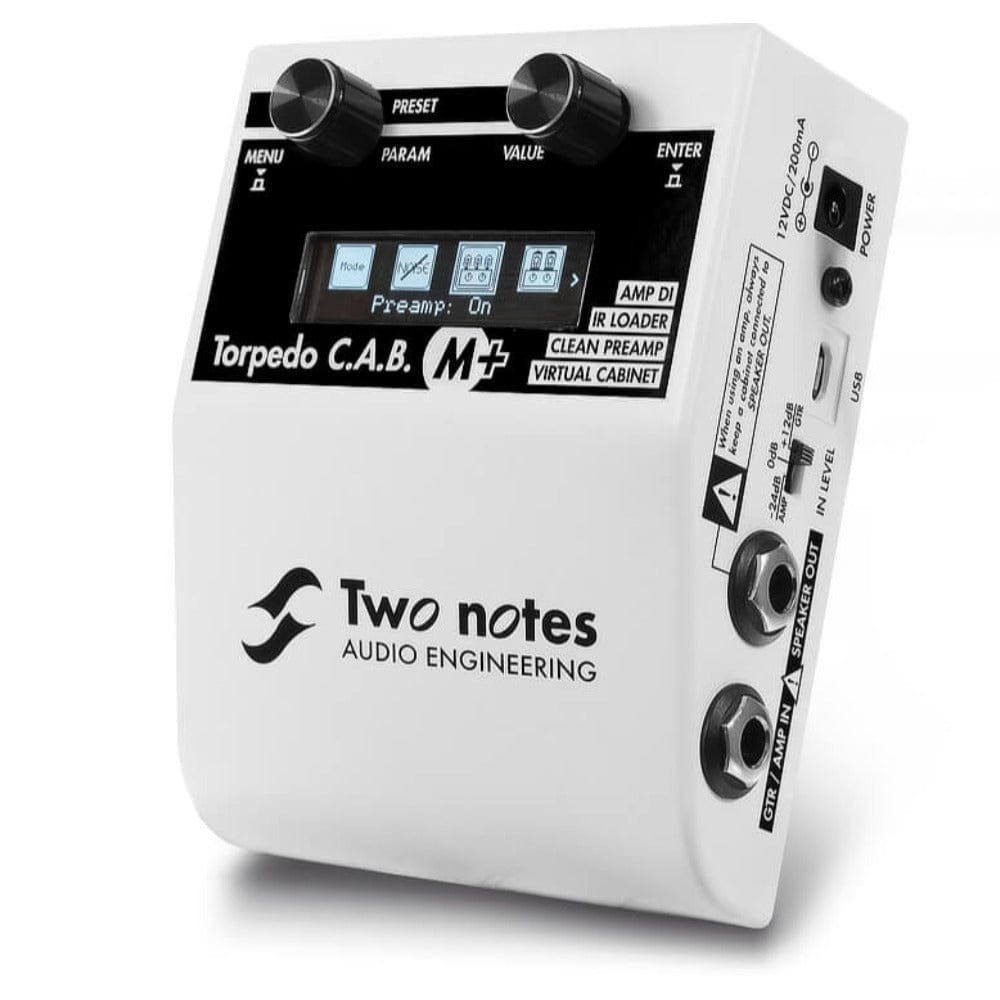 Two Notes Effect Pedals Two Notes TORPEDO C.A.B. M Plus Pedal