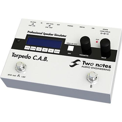 two notes effect pedals two notes torpedo cab