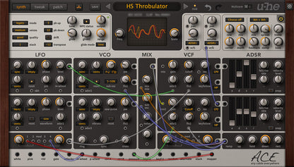 u-he Software Virtual Instruments u-He Ace Semi-Modular Synthesizer