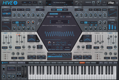 u-he Software Virtual Instruments u-He Hive 2 Modular Synthesizer
