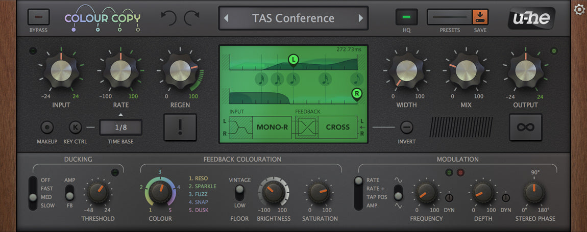 u-he Software Virtual Processors u-He Colour Copy Spectral Processor – Professional Audio Software & Plugin