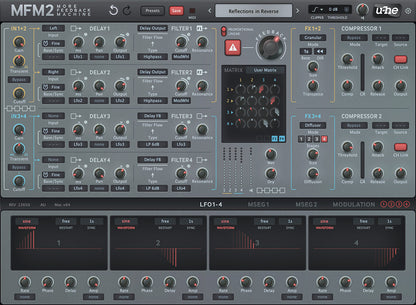 u-he Software Virtual Processors u-He MFM2: Filter Plugin