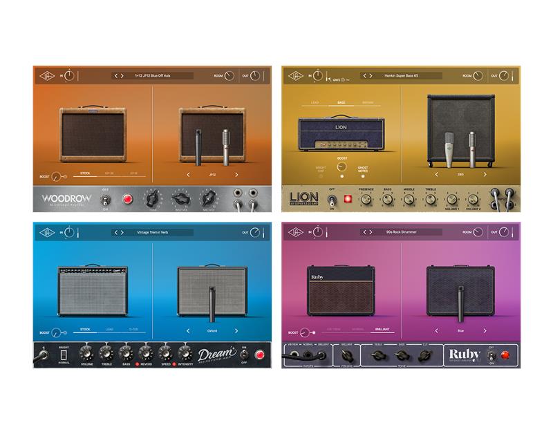 Universal Audio Guitar Amp Bundle V2