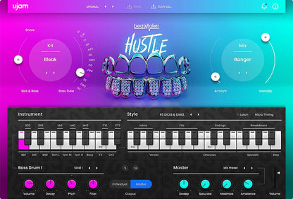 Ujam Virtual Instruments UJAM Beatmaker Bundle: Drum Machine Bundle – Professional Audio Software & Plugin