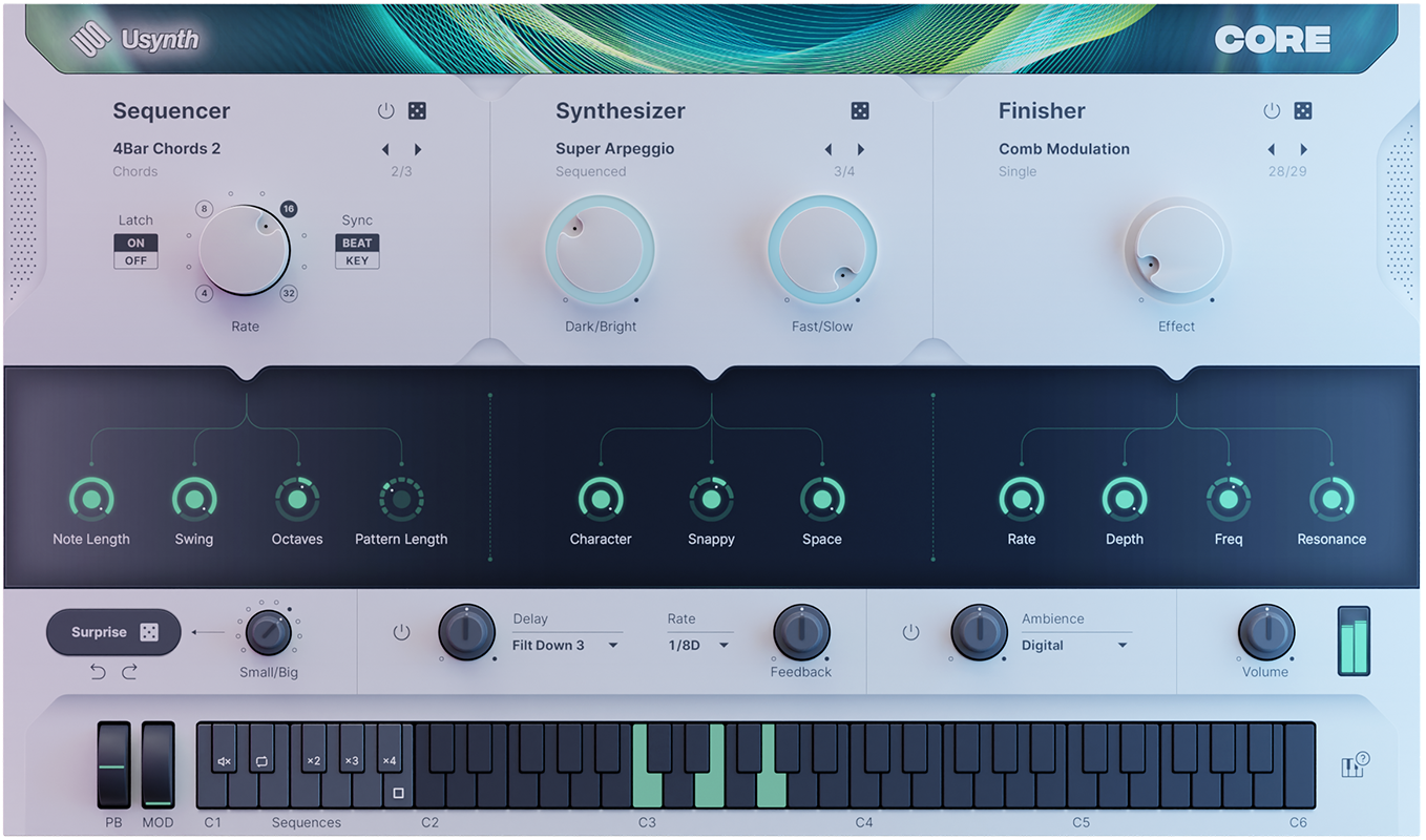 Ujam Virtual Instruments UJAM CORE: Synth Plugin