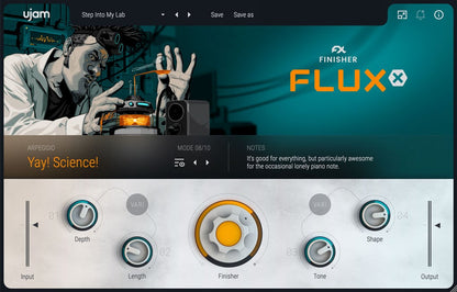 Ujam Virtual Instruments UJAM FLUXX: Multi-Effect Plugin