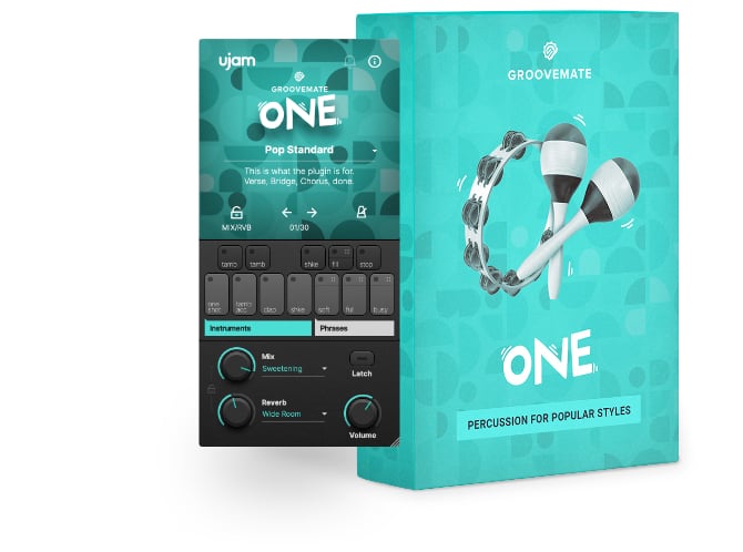 Ujam Virtual Instruments UJAM Groovemate ONE: Drum Machine