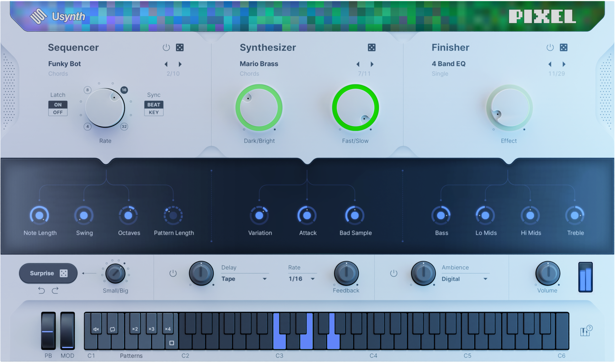 Ujam Virtual Instruments UJAM PIXEL: Synth Plugin