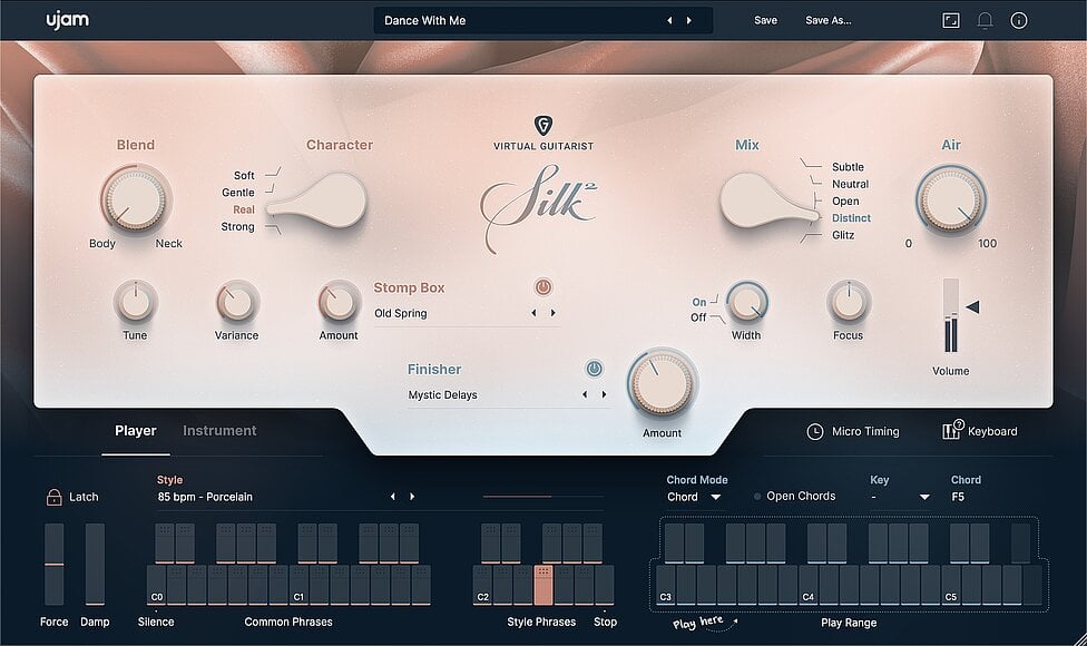 Ujam Virtual Instruments UJAM SILK 2: Guitar Instrument
