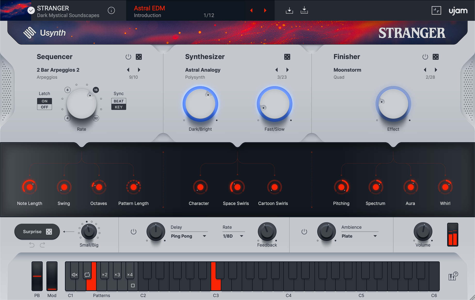 Ujam Virtual Instruments UJAM STRANGER: Atmospheric Plugin