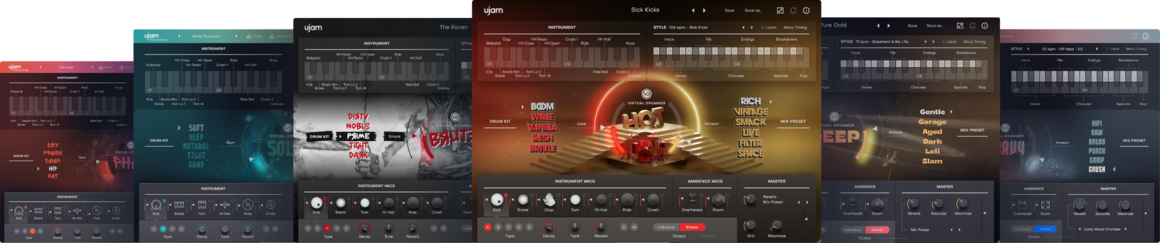 Ujam Virtual Instruments UJAM Virtual Drummer Bundle: Drum Instrument Bundle