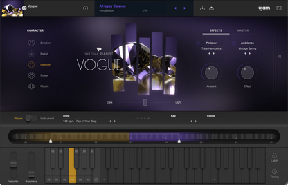 Ujam Virtual Instruments UJAM Virtual Pianist Bundle: Piano Plugin Bundle