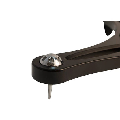 ultimate support monitor stands black ultimate support ms-100b ms series professional column studio monitor stand  