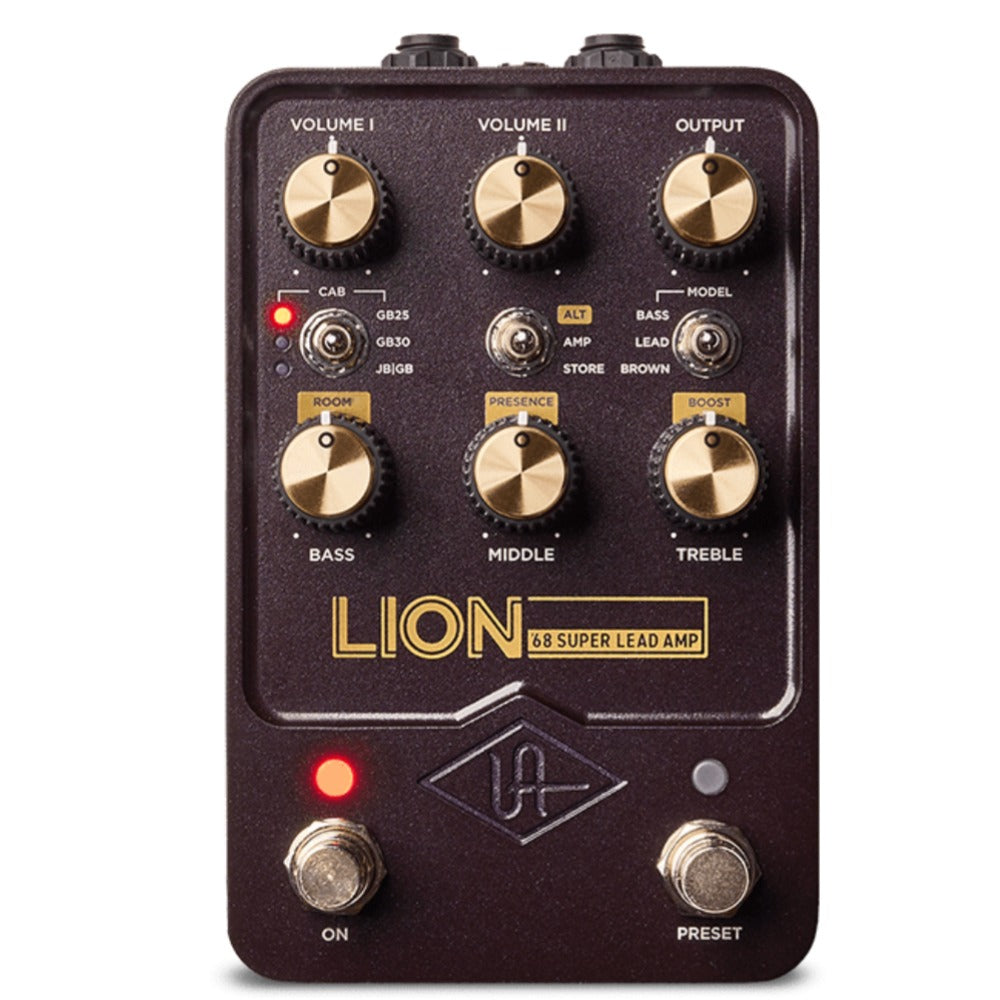Universal Audio Amp Emulator/Modeler Universal Audio SSL Lion 68 Super Lead Amplifier Pedal