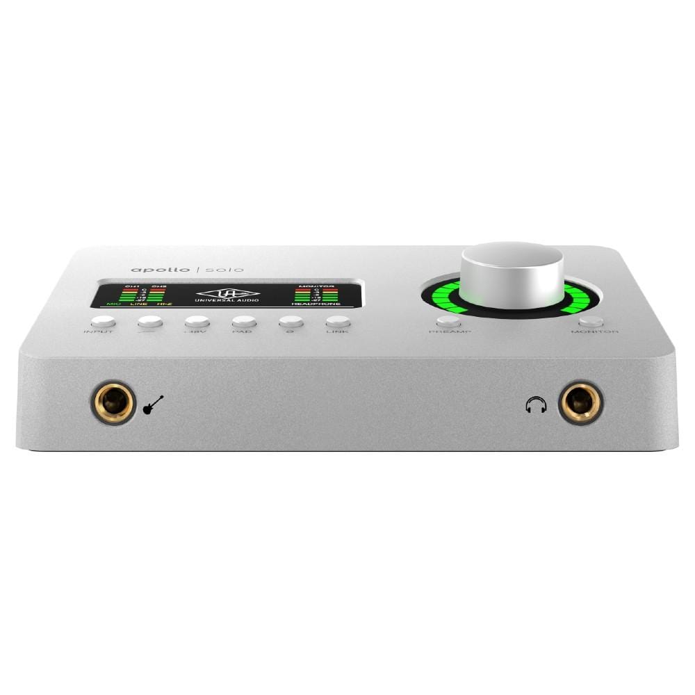 universal audio audio interfaces universal audio apollo solo thunderbolt 3 audio interface