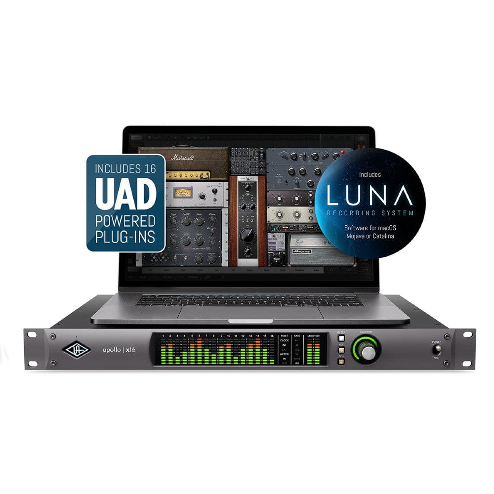 universal audio audio interfaces universal audio apollo x16 heritage edition audio interface with uad plug-ins
