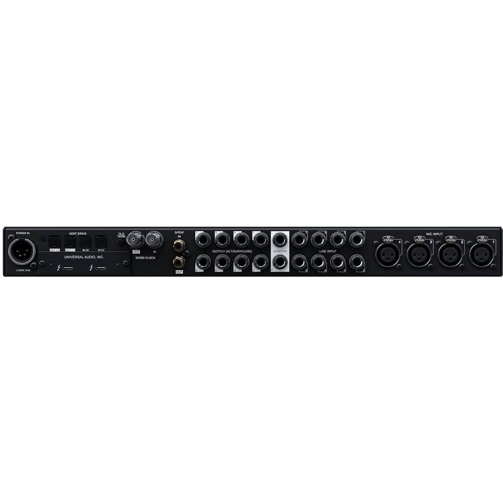 universal audio audio interfaces universal audio apollo x8 thunderbolt 3 audio interface with uad2 satellite interface