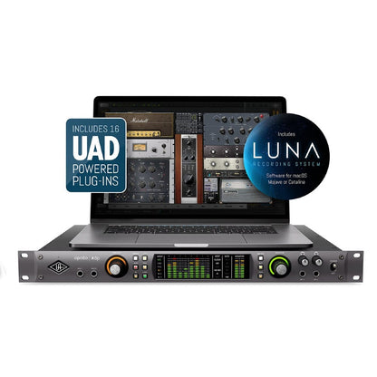 universal audio audio interfaces universal audio apollo x8p thunderbolt 3 audio interface with uad plug-ins