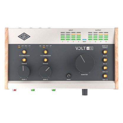 universal audio audio interfaces universal audio volt 476 usb c 4x4 audio interface