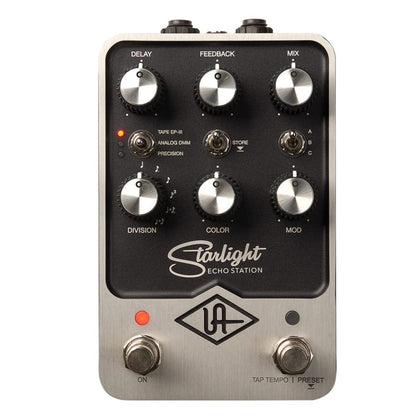 universal audio effect pedals universal audio starlight delay effect pedal