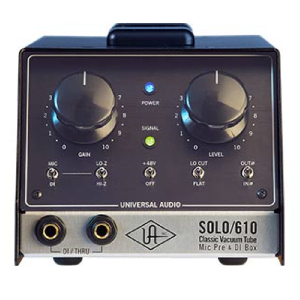 Universal Audio Guitar Combo Amplifiers Universal Audio Solo/610 Classic Tube Preamplifier & DI Box