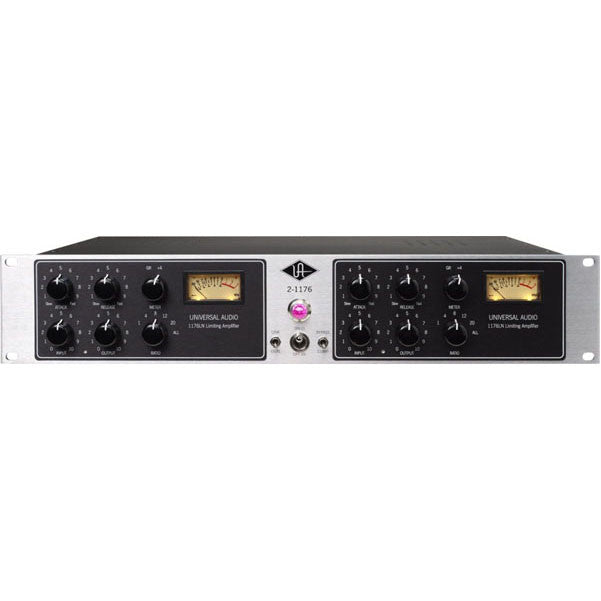 universal audio pre amps universal audio 2-1176 twin vintage limiting amplifier
