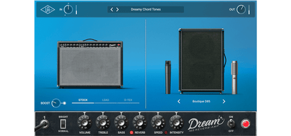 UNIVERSAL AUDIO Virtual Instruments UAD Dream '65 Reverb Amplifier Plug-in