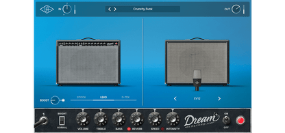 UNIVERSAL AUDIO Virtual Instruments UAD Dream '65 Reverb Amplifier Plug-in
