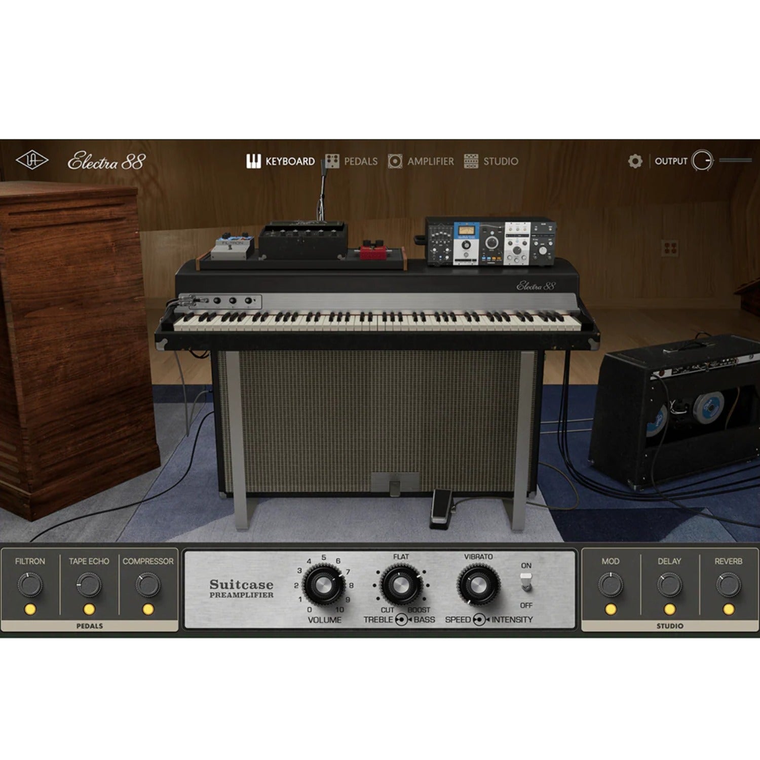 Universal Audio Virtual Instruments UAD Electra 88 Vintage Keyboard Studio: Vintage Keyboard Plugin