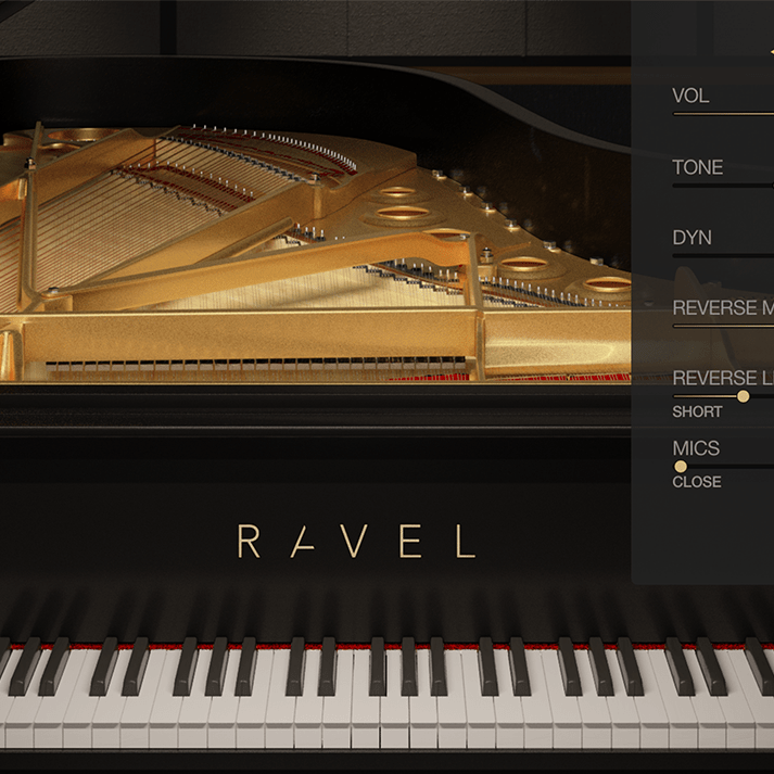 UNIVERSAL AUDIO Virtual Instruments UAD Ravel: Piano Plugin