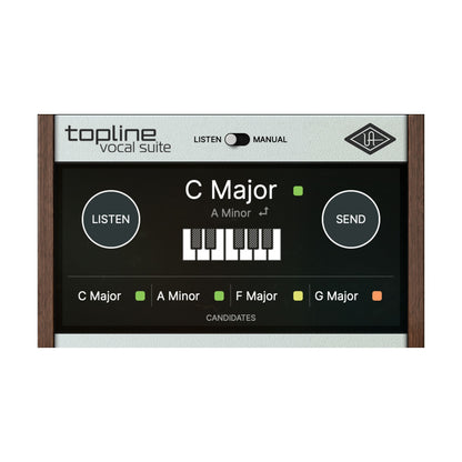 UNIVERSAL AUDIO Virtual Instruments UAD Topline Vocal Suite Audio Plug-in