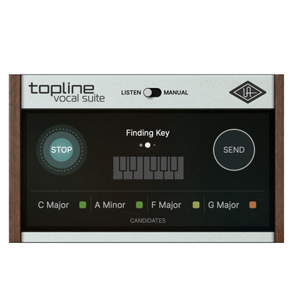 UNIVERSAL AUDIO Virtual Instruments UAD Topline Vocal Suite Audio Plug-in