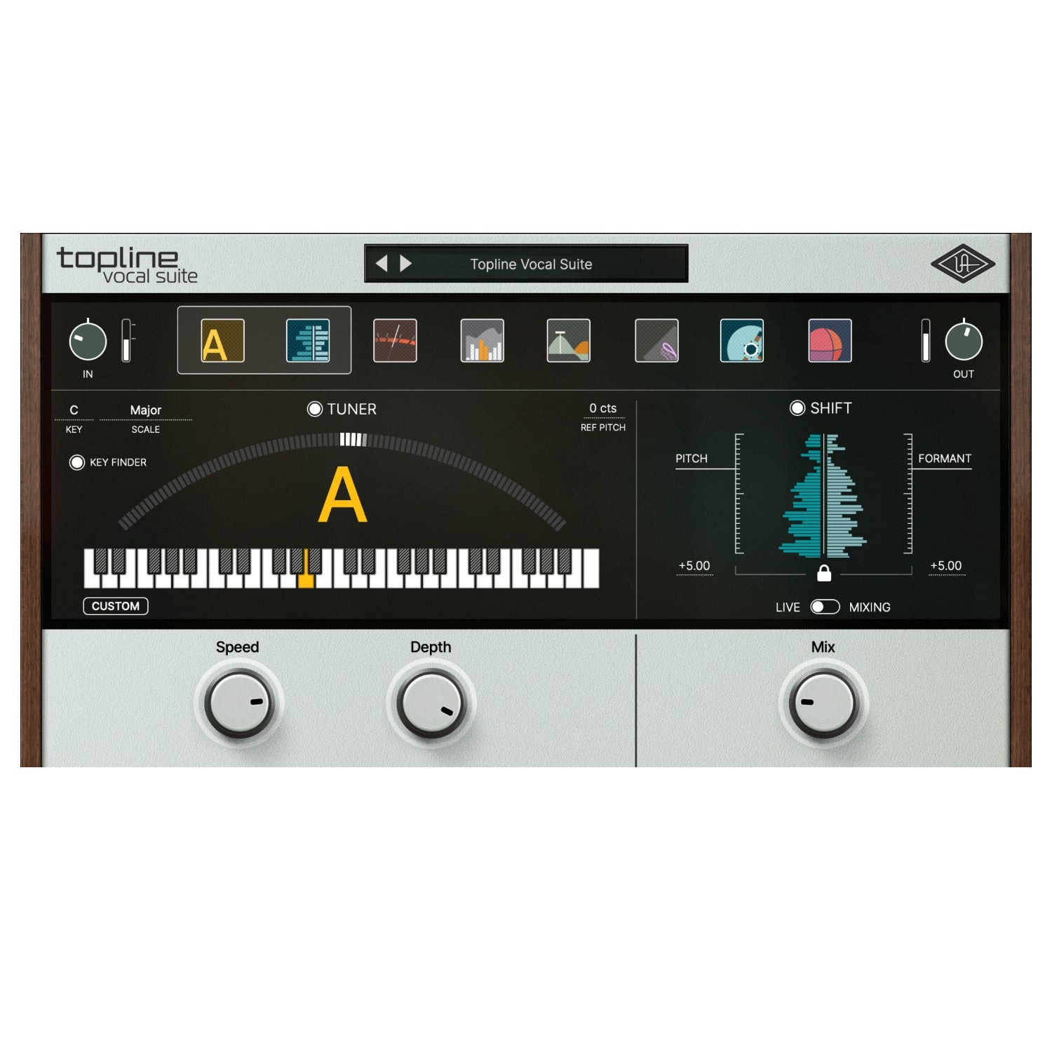 UNIVERSAL AUDIO Virtual Instruments UAD Topline Vocal Suite Audio Plug-in