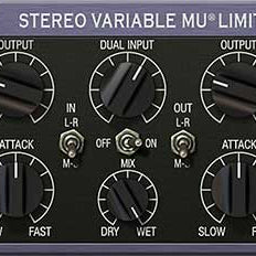 UNIVERSAL AUDIO Virtual Processors UAD Manley Variable Mu Limiter Compressor: Compressor Plugin