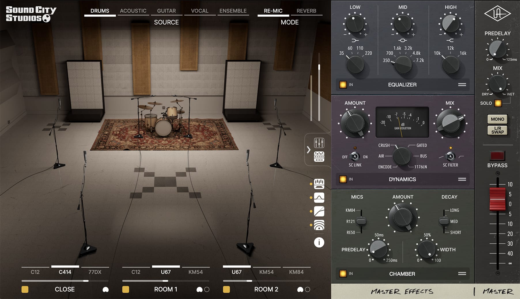 UNIVERSAL AUDIO Virtual Processors UAD Sound City Studios Plug-In