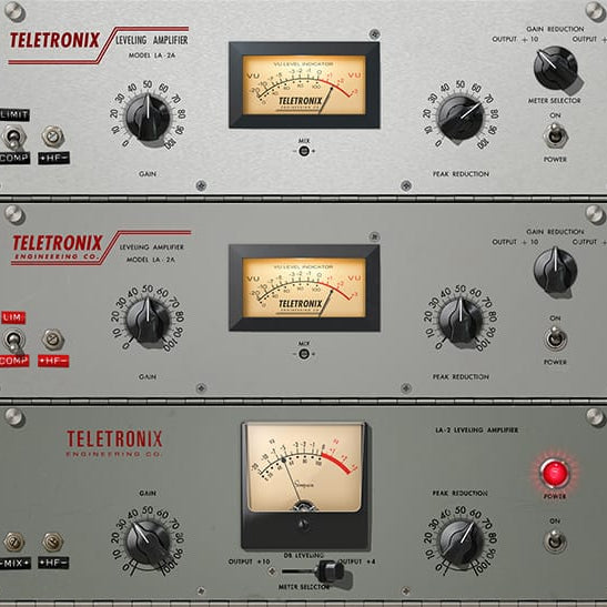 UNIVERSAL AUDIO Virtual Processors UAD Teletronix LA-2A Leveler Collection