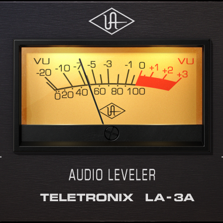 UNIVERSAL AUDIO Virtual Processors UAD Teletronix LA-3A Classic Audio Leveler: Leveler Plugin