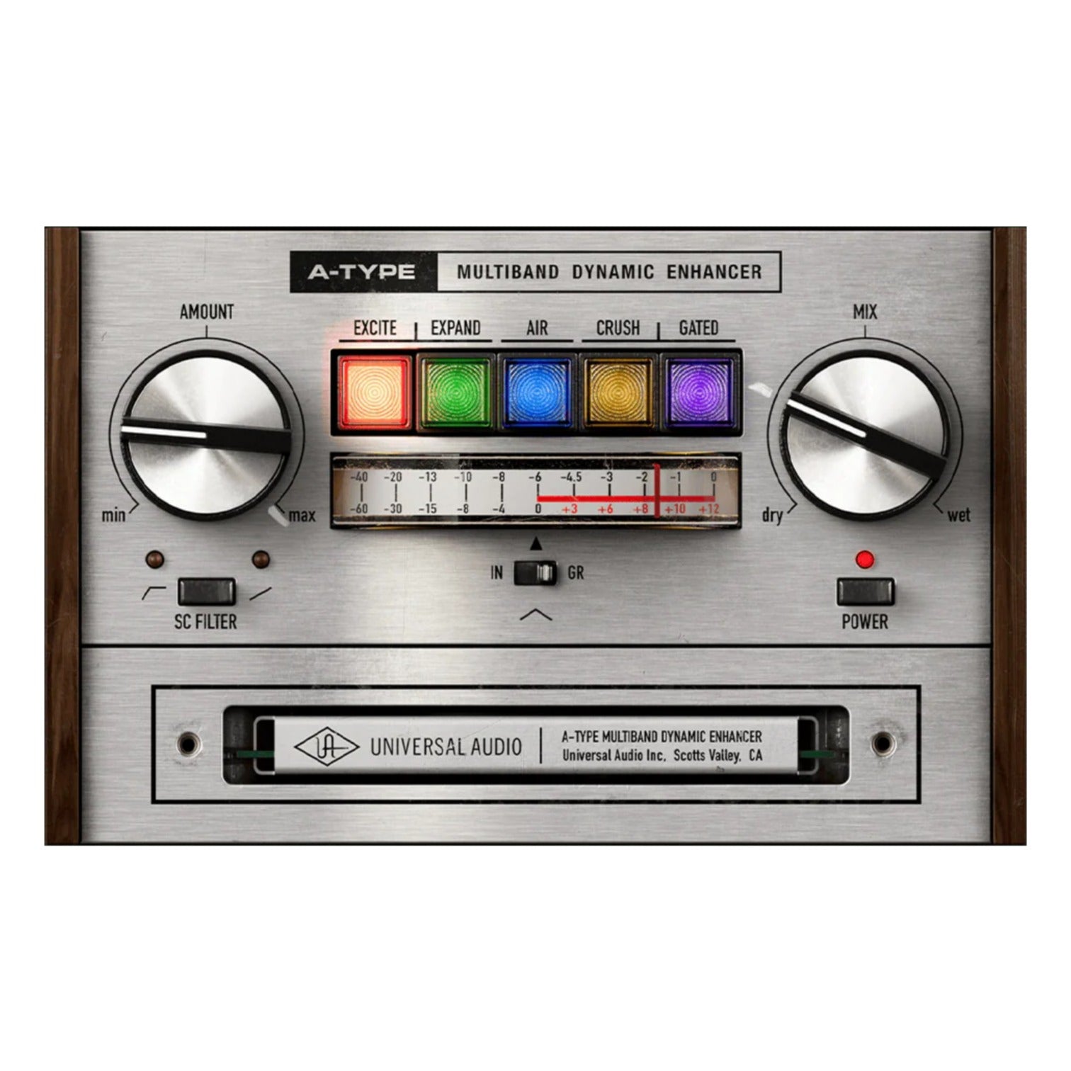 Universal Audio Virtual Processors Universal Audio A-Type Multiband Dynamic Enhancer Plug-in